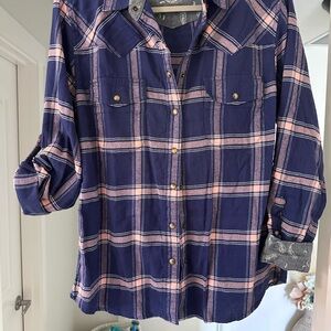 Jachs Girlfriend Western Snap Down Shirt